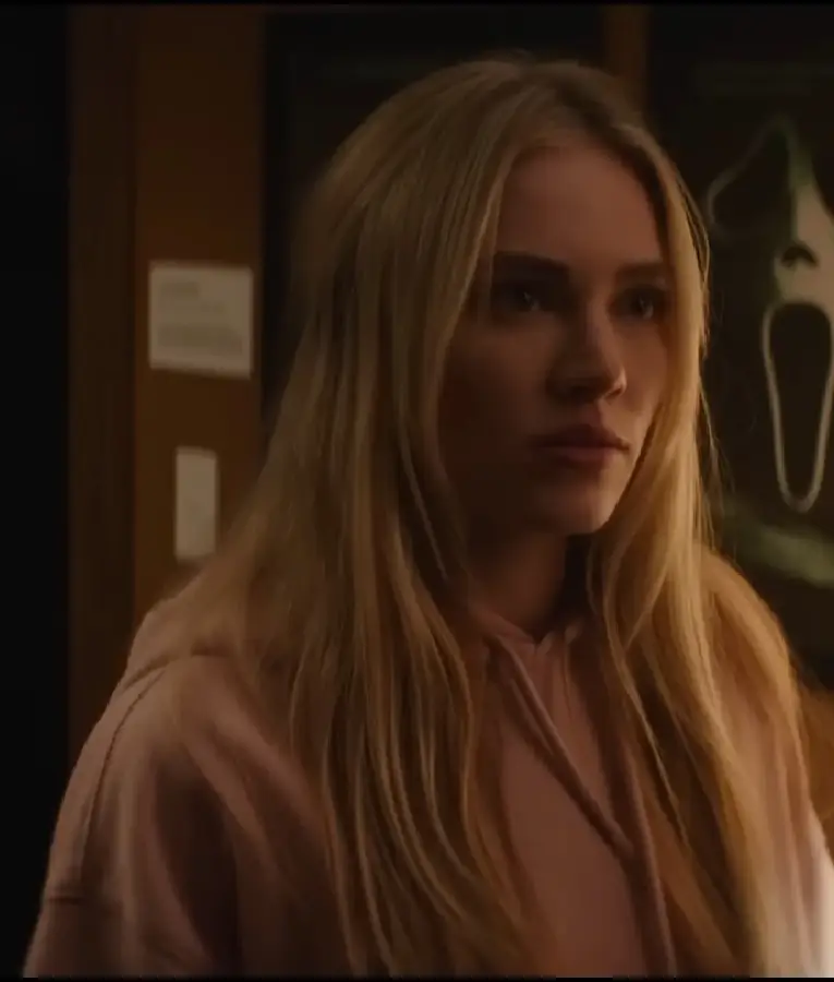 Scream 2026 Isabel May Hoodie look