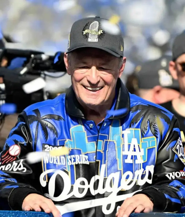 Stan Kasten Dodgers World Series 2025 Celebration Jacket