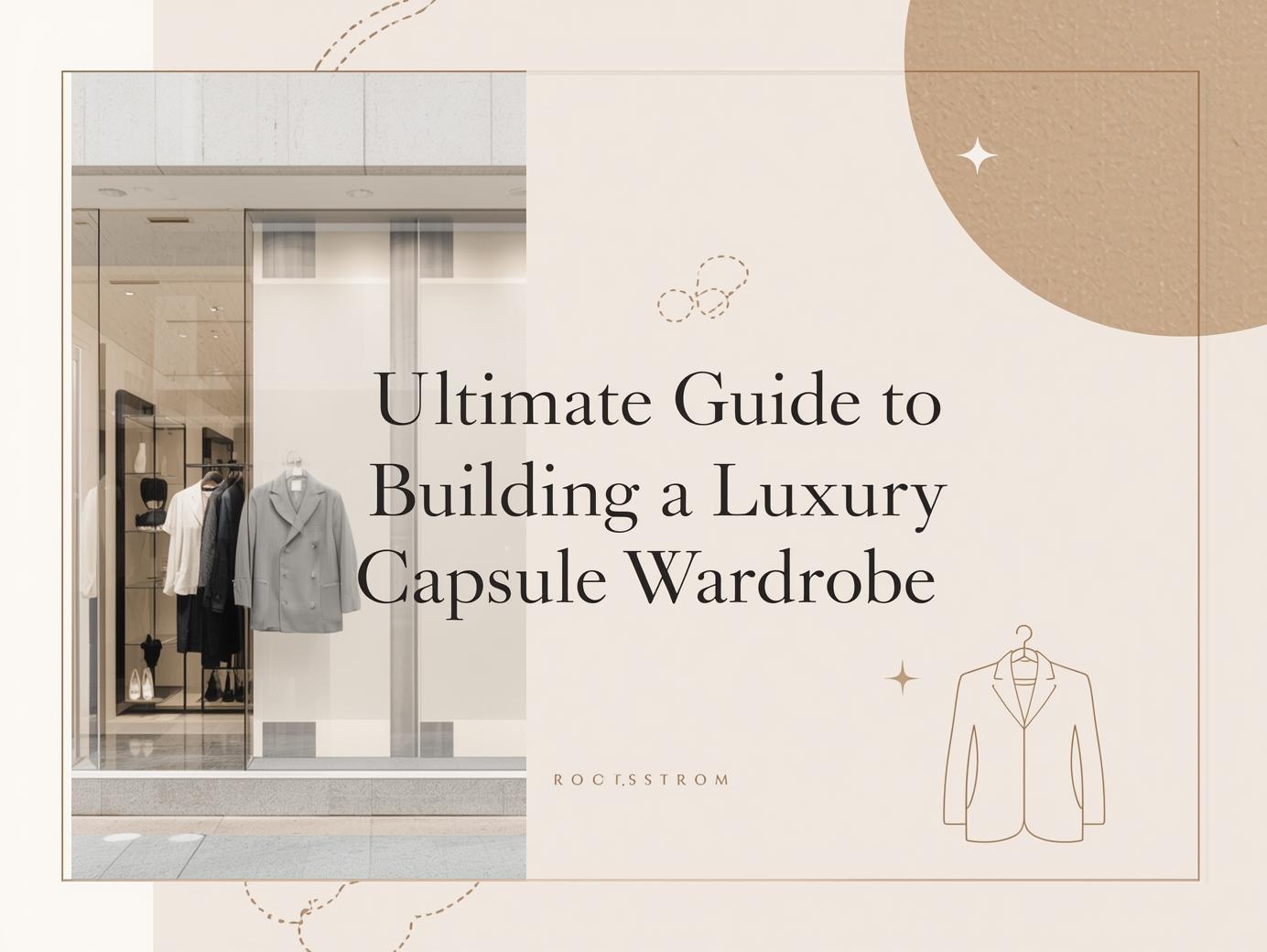 luxury capsule wardrobe