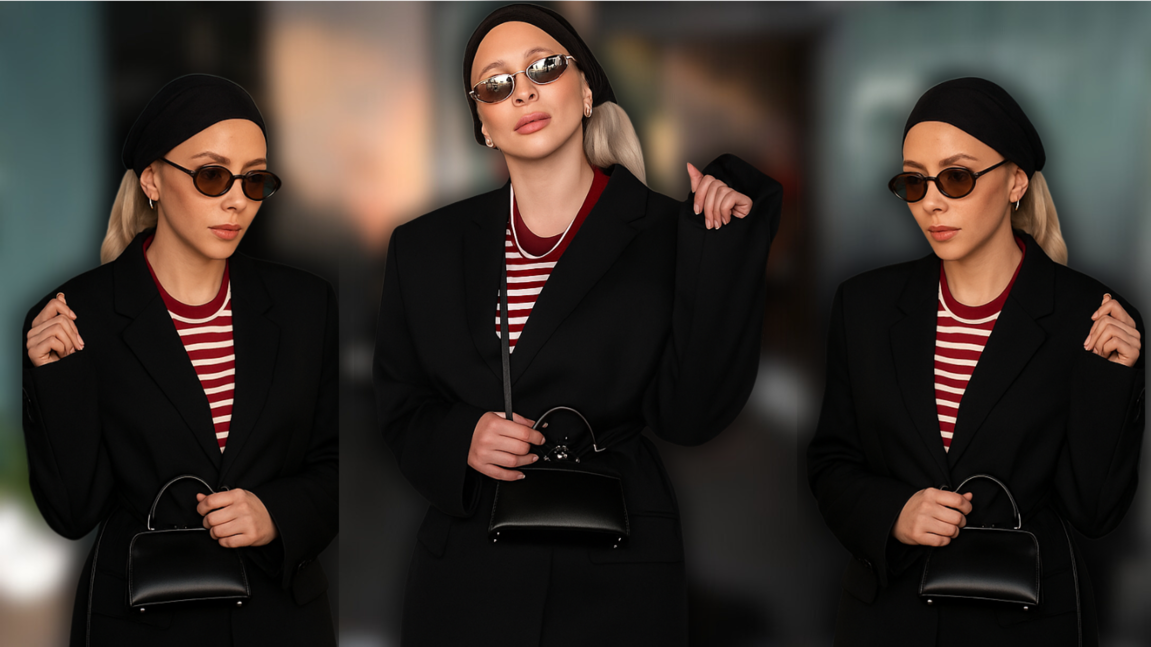 lady-gaga-milan-airport-2025-look-bold-stripes-and-black-blazer-power-style