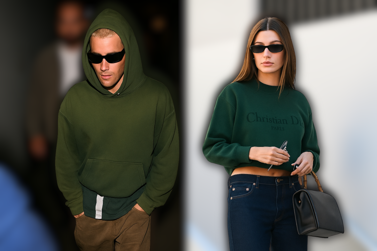 justin--hailey-bieber-step-out-in-coordinated-green-sweatshirts-in-los-angeles