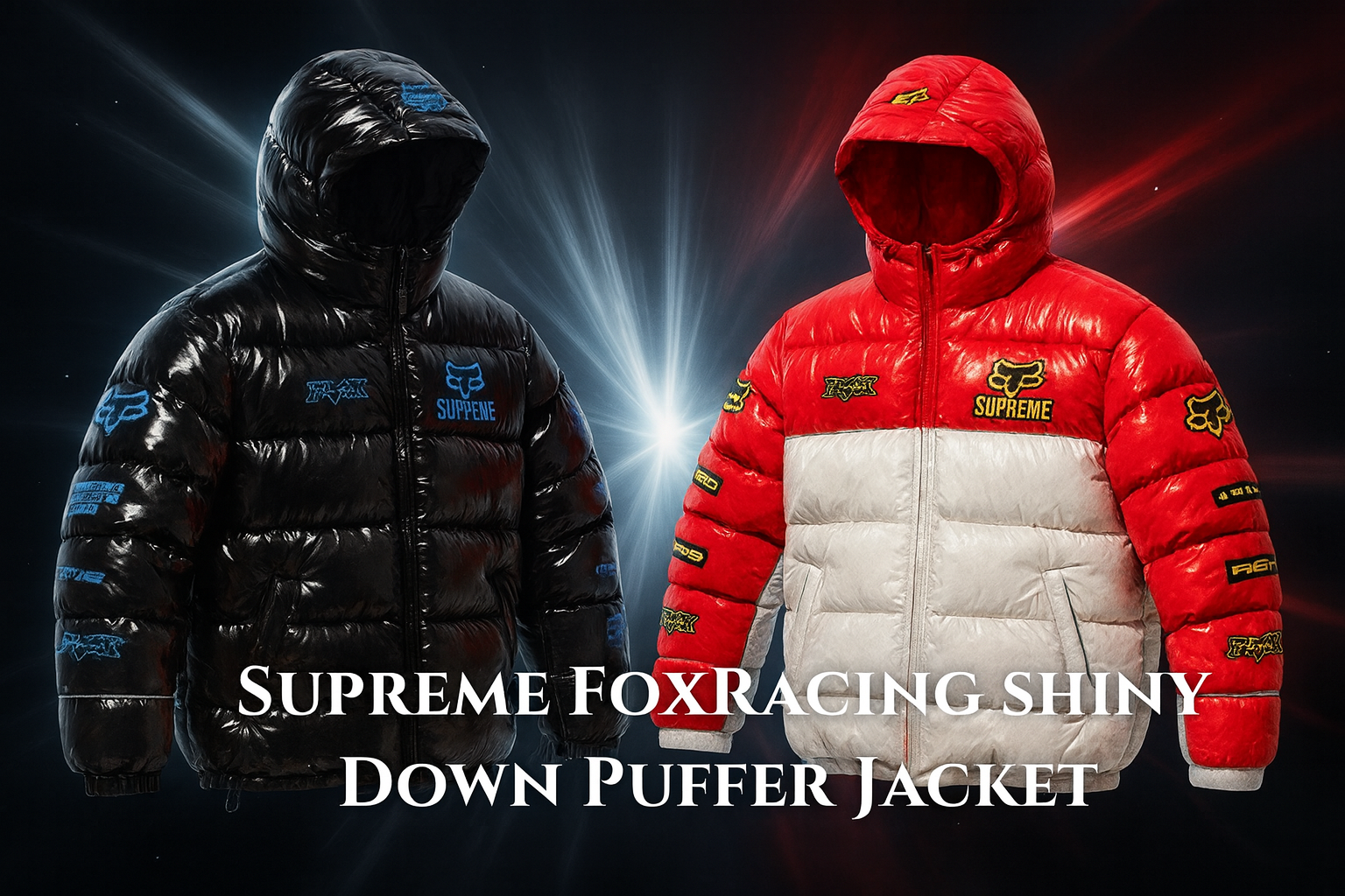 supreme-fox-racing-shiny-down-puffer-jacket-bold-racing-style-meets-winter-performance
