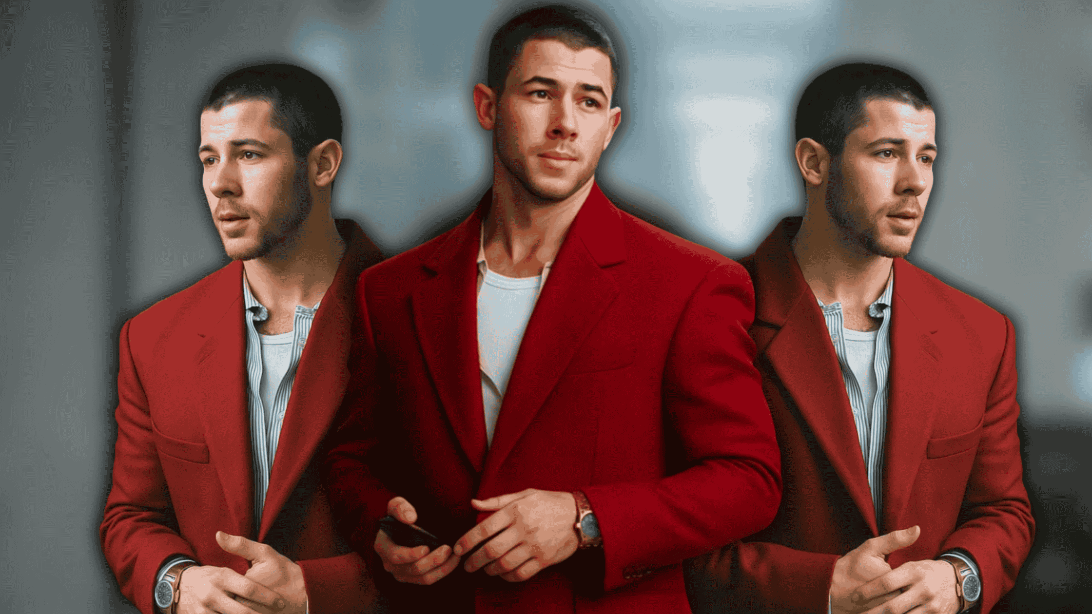 nick-jonas-in-a-vibrant-red-blazer-for-a-very-jonas-christmas-movie-2025