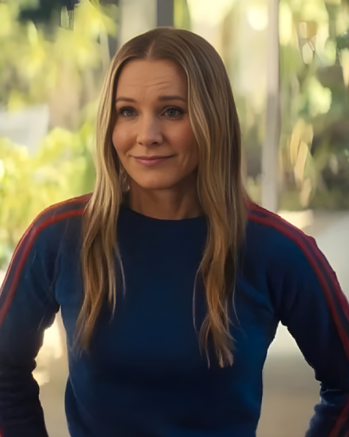 Kristen Bell Red Striped Sweater in Nobody Wants This S02.
